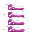 Strap-on-me Multi Orgasm Fuchsia L