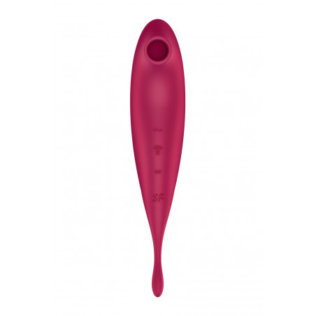 Stimulateur Satisfyer Twirling Pro+ Connecté rouge
