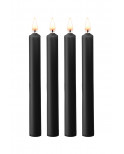 4 bougies SM noires Large - Ouch!
