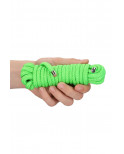Corde de bondage phosphorescente 5m - Ouch