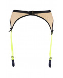 Porte-jarretelles chair et fluo V-10142 - Axami