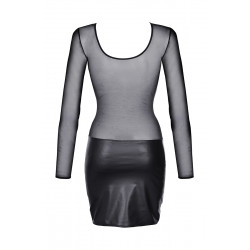 Robe noire V-9219 - Axami