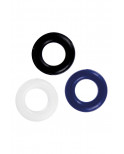 Set 3 Cockrings multicolore - Litolu