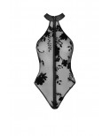 Body zippé Ego F314 tulle floqué