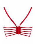 Soutien-gorge dentelle rouge V-9691 - Axami