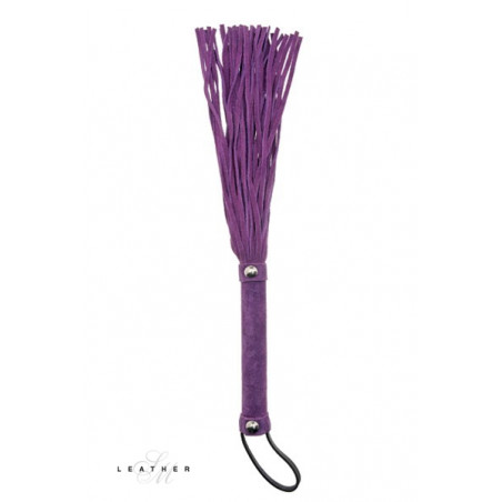 Martinet en cuir violet