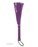Martinet en cuir violet