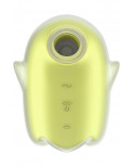 Stimulateur sans contact et vibrant Glowing Ghost yellow - Satisfyer