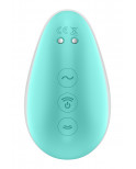 Stimulateur Pixie Dust air pulsé et vibrations - rose et menthe